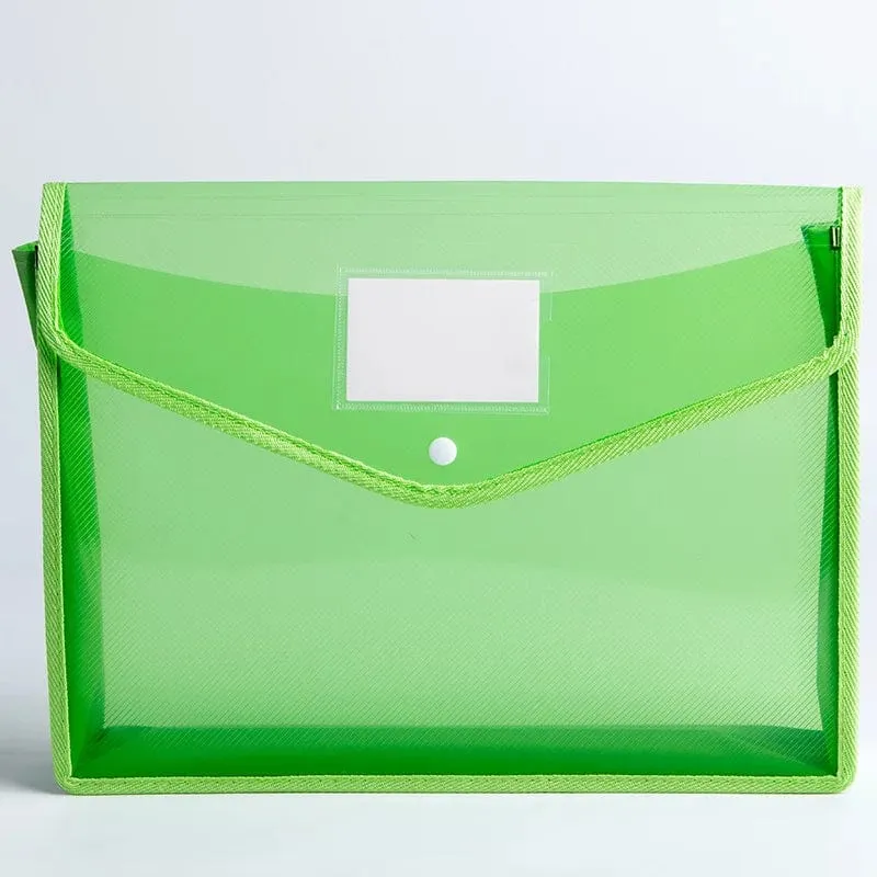 A4-Dateiordner, Schreibwaren-Aufbewahrungsordner, wasserdichte Datei-Organizer-Ordner, PVC-Tasche, Portfolio, Papieraufbewahrung, Büro-Organizer