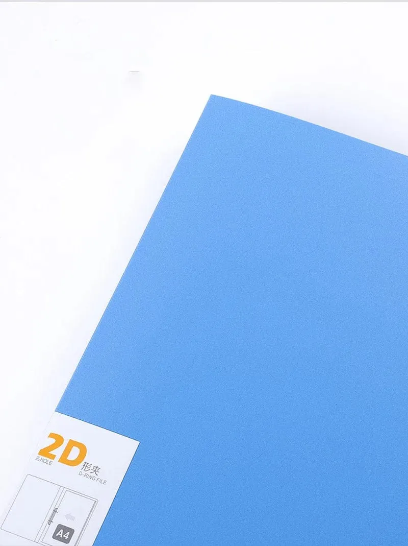 2-Ring-Ordner, Ordner, A4, Ordnerhülle, Office Document Organizer, bietet Platz für 200 Blatt, Testpapier, Schreibtisch-Organizer