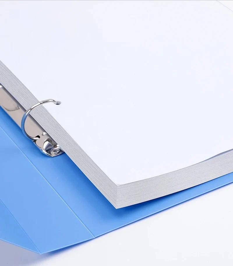 2-Ring-Ordner, Ordner, A4, Ordnerhülle, Office Document Organizer, bietet Platz für 200 Blatt, Testpapier, Schreibtisch-Organizer