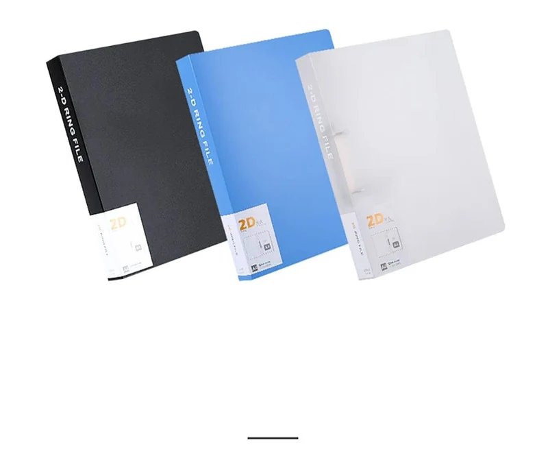 2-Ring-Ordner, Ordner, A4, Ordnerhülle, Office Document Organizer, bietet Platz für 200 Blatt, Testpapier, Schreibtisch-Organizer