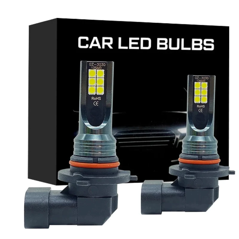 2 Stücke 9005 9006 LED-Scheinwerfer H11 H8 H9 H10 H1 H3 Auto Nebelscheinwerfer DRL H4 H7 Auto Fahren Lauflampen 6000K 8000LM 80W 12V