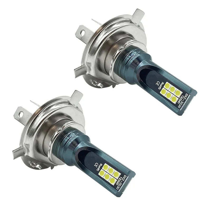 2 Stücke 9005 9006 LED-Scheinwerfer H11 H8 H9 H10 H1 H3 Auto Nebelscheinwerfer DRL H4 H7 Auto Fahren Lauflampen 6000K 8000LM 80W 12V