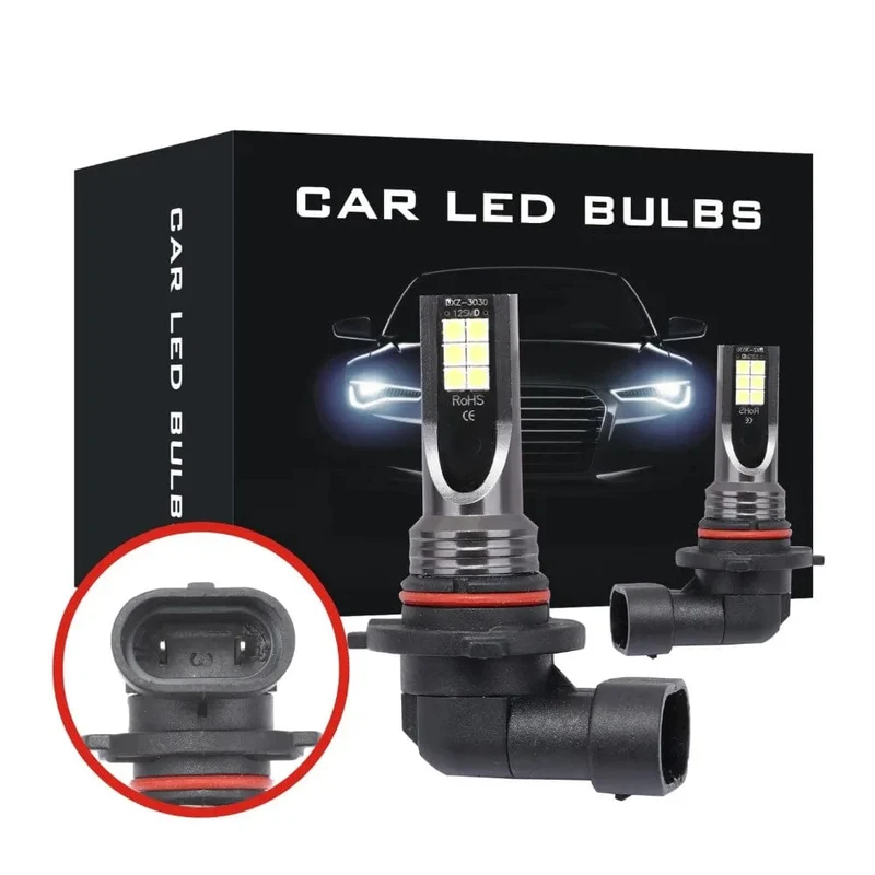 2Pcs H11 H8 H4 H7 H1 H16 H3 H10 9005 HB3 9006 HB4 LED Auto Nebel Lichter 6000K Scheinwerfer lampen 3000K 12000K 4300K ​​Auto Nebel Lampe