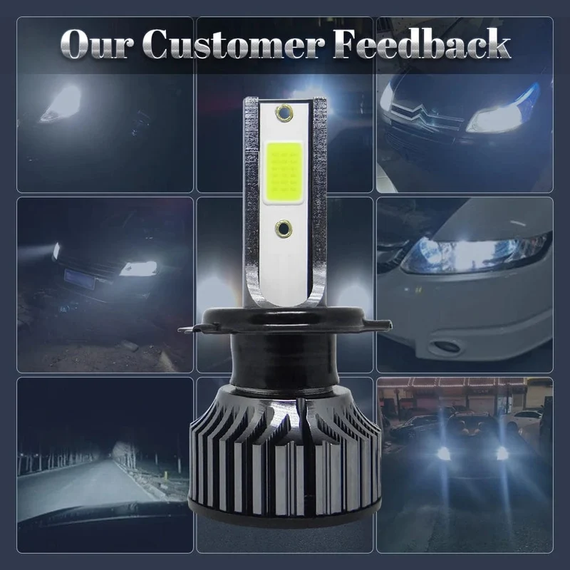 72W 16000LM Auto Scheinwerfer H4 H7 H1 LED H8 H9 H11 12000K 6000K 6500K lemon grün auto nebel Licht H3 9005 HB3 9006 12V Led-lampe F2C