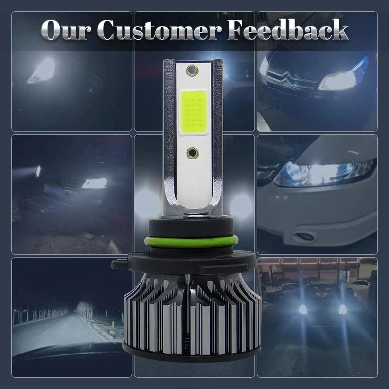 72W 16000LM Auto Scheinwerfer H4 H7 H1 LED H8 H9 H11 12000K 6000K 6500K lemon grün auto nebel Licht H3 9005 HB3 9006 12V Led-lampe F2C