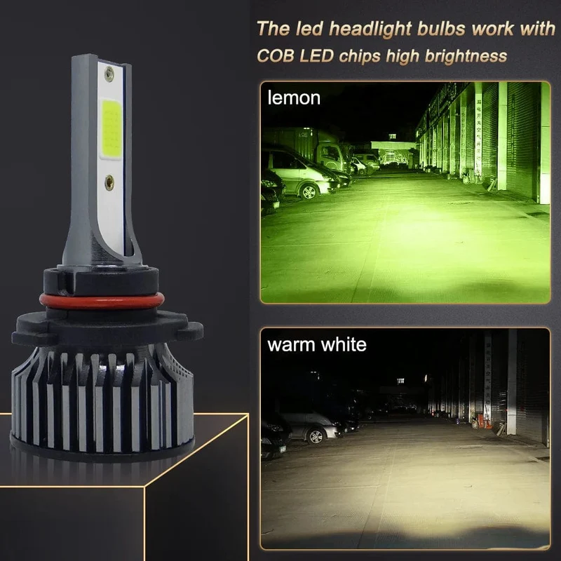 72W 16000LM Auto Scheinwerfer H4 H7 H1 LED H8 H9 H11 12000K 6000K 6500K lemon grün auto nebel Licht H3 9005 HB3 9006 12V Led-lampe F2C