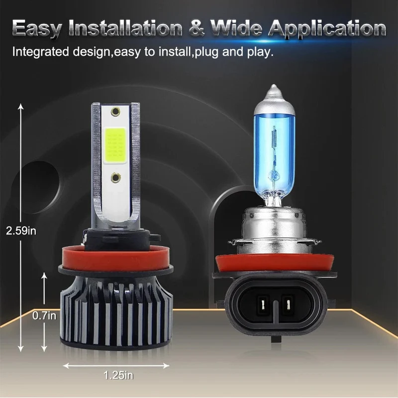 72W 16000LM Auto Scheinwerfer H4 H7 H1 LED H8 H9 H11 12000K 6000K 6500K lemon grün auto nebel Licht H3 9005 HB3 9006 12V Led-lampe F2C