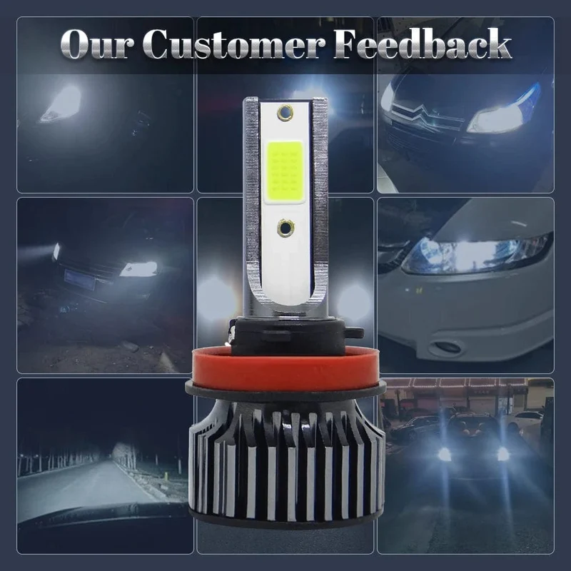 72W 16000LM Auto Scheinwerfer H4 H7 H1 LED H8 H9 H11 12000K 6000K 6500K lemon grün auto nebel Licht H3 9005 HB3 9006 12V Led-lampe F2C