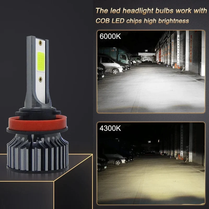 72W 16000LM Auto Scheinwerfer H4 H7 H1 LED H8 H9 H11 12000K 6000K 6500K lemon grün auto nebel Licht H3 9005 HB3 9006 12V Led-lampe F2C