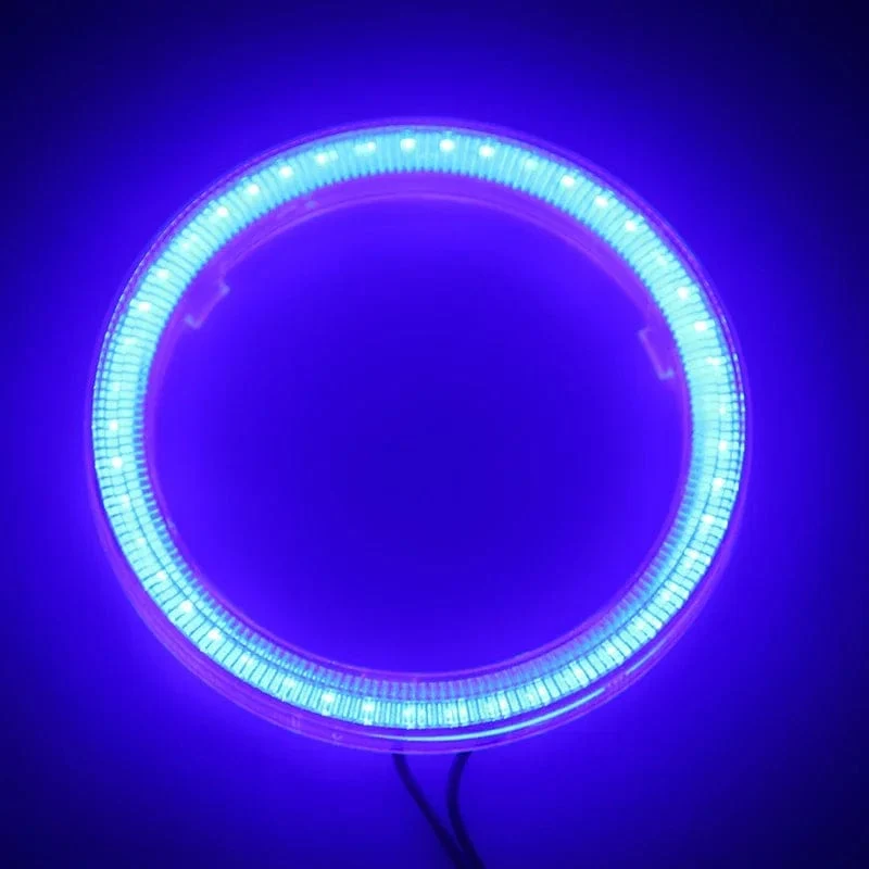 COB LED Scheinwerfer Angel Eyes Birne Halo Ring Lampe Auto Tagfahrlicht DRL Nebelscheinwerfer DC 12V Styling Licht Dekorative Lichter