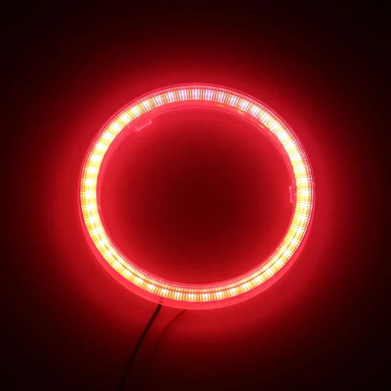 COB LED Scheinwerfer Angel Eyes Birne Halo Ring Lampe Auto Tagfahrlicht DRL Nebelscheinwerfer DC 12V Styling Licht Dekorative Lichter