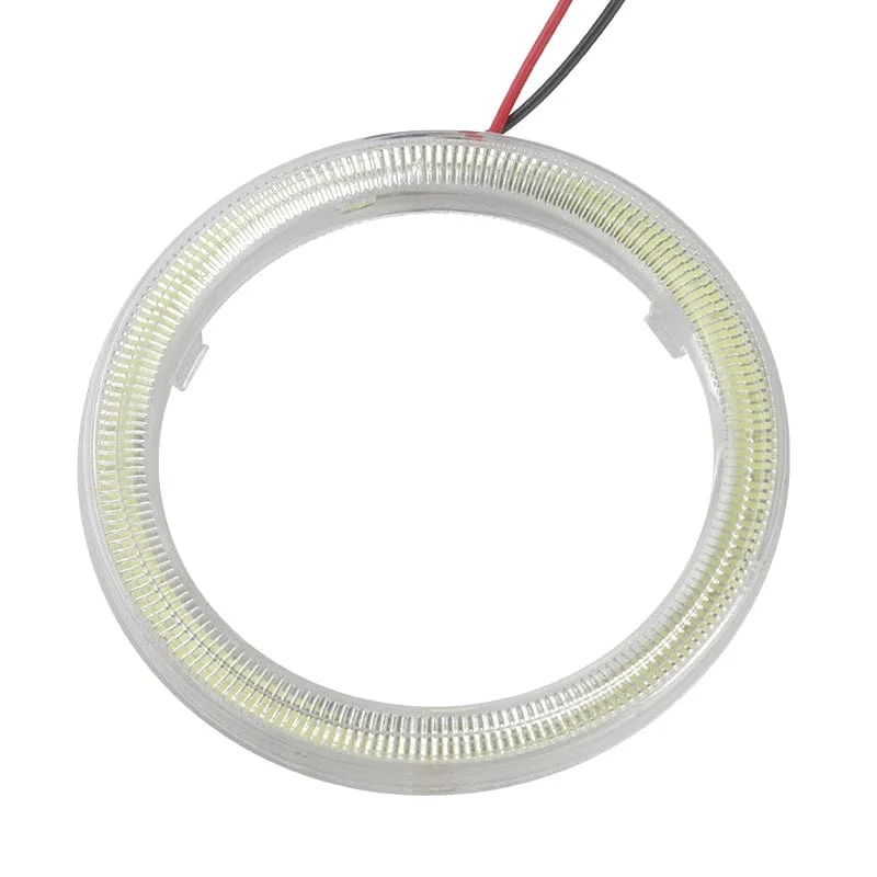 COB LED Scheinwerfer Angel Eyes Birne Halo Ring Lampe Auto Tagfahrlicht DRL Nebelscheinwerfer DC 12V Styling Licht Dekorative Lichter
