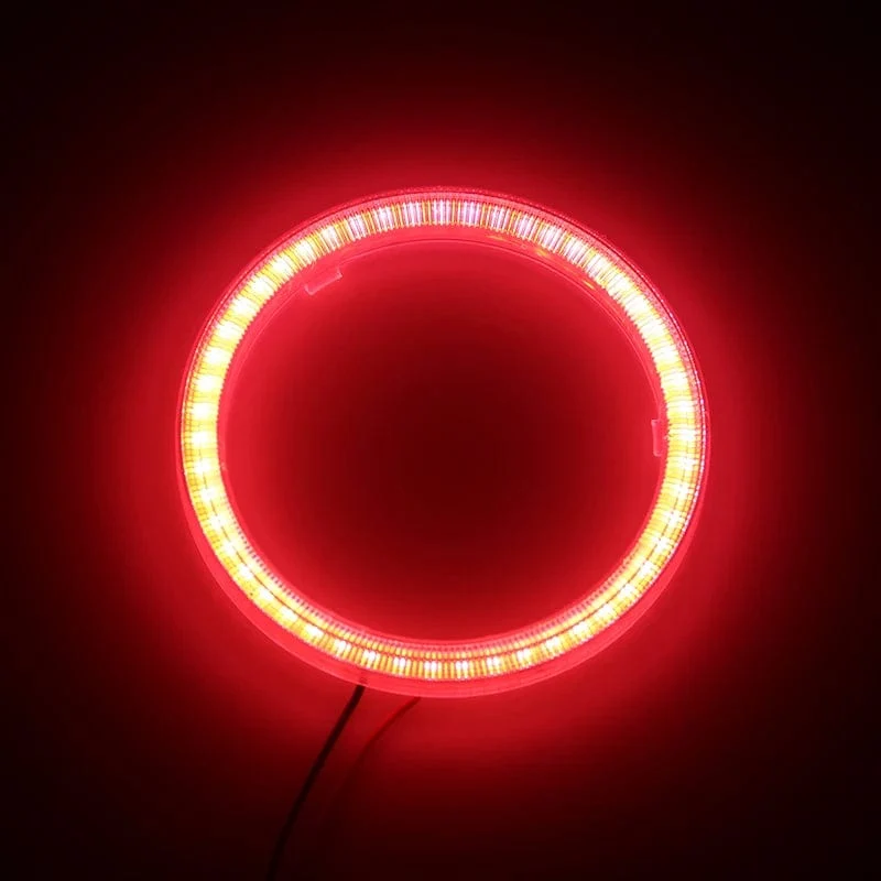 COB LED Scheinwerfer Angel Eyes Birne Halo Ring Lampe Auto Tagfahrlicht DRL Nebelscheinwerfer DC 12V Styling Licht Dekorative Lichter