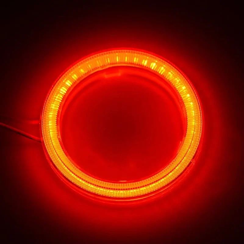 COB LED Scheinwerfer Angel Eyes Birne Halo Ring Lampe Auto Tagfahrlicht DRL Nebelscheinwerfer DC 12V Styling Licht Dekorative Lichter