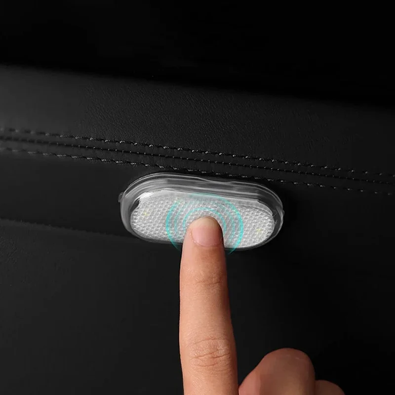 Neue Auto LED Touch Lichter Drahtlose Innen Licht Magnetische Auto Tür Licht Dach Decke Lampe Lesen Lampe USB Aufladbare 5V