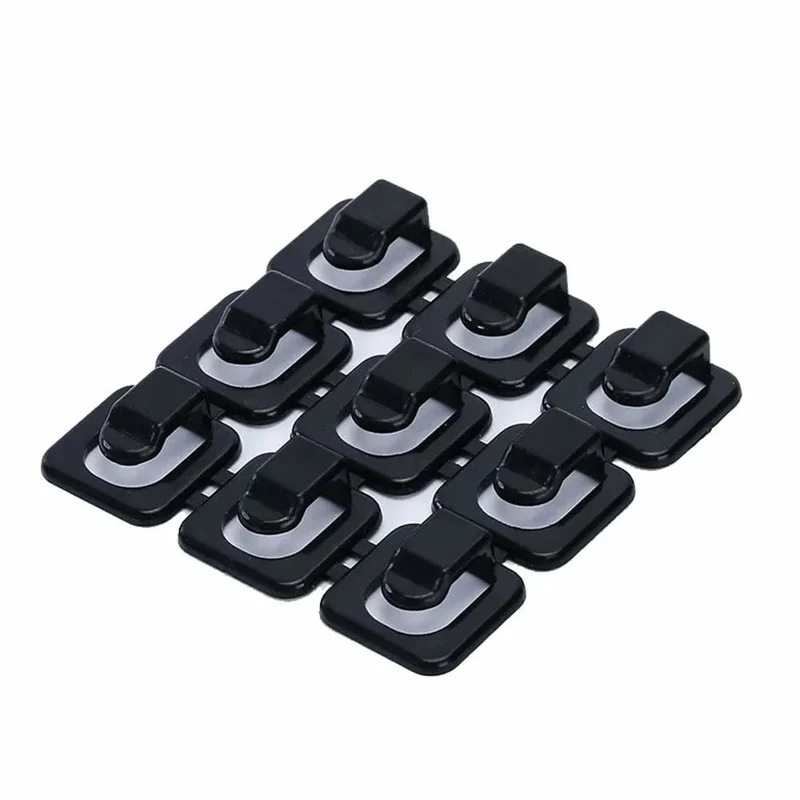 18 stücke USB Organizer Kabel Schreibtisch Kabel Halter Selbst-adhesive Kabel Clip Kabel Halter Kabel Wickler Draht Clips Büro Zubehör