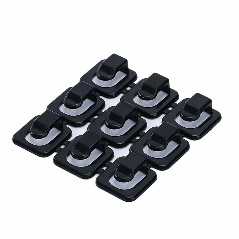 18 stücke USB Organizer Kabel Schreibtisch Kabel Halter Selbst-adhesive Kabel Clip Kabel Halter Kabel Wickler Draht Clips Büro Zubehör