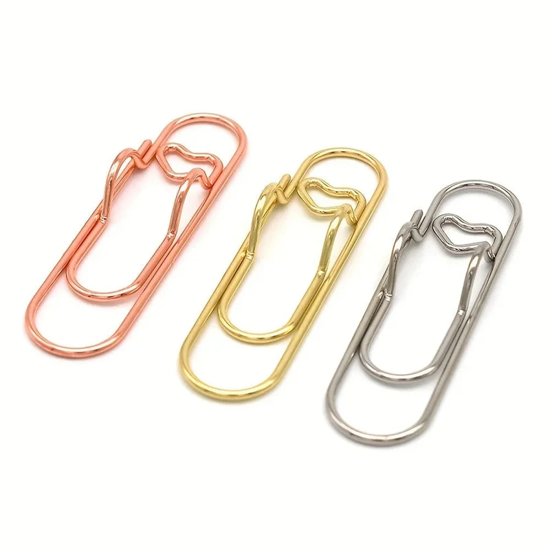 3 teile/satz Multi-funktionale Metall Büroklammern mit Stift Halter Binder Clips Schule Büro Lernen Liefert Schreibwaren