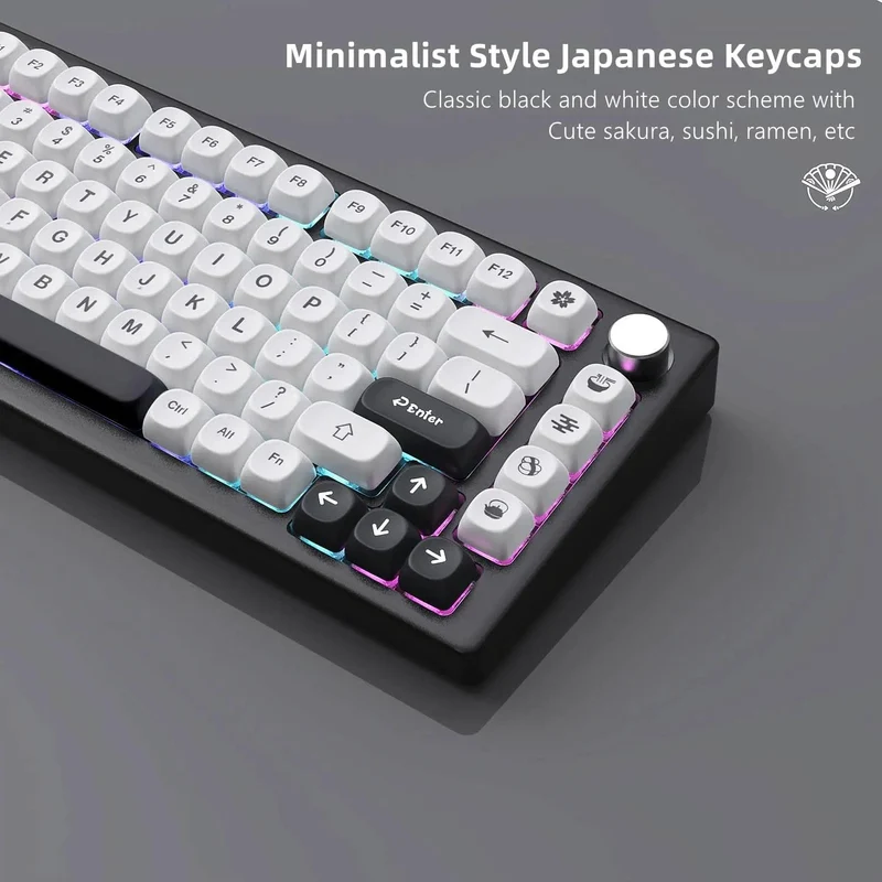 142 Tasten Bow PBT Tastenkappen MOA Profil PBT Dye Sublimation DIY Tastenkappen für 61/87/104 Cherry MX Switch Gaming Mechanische Tastatur