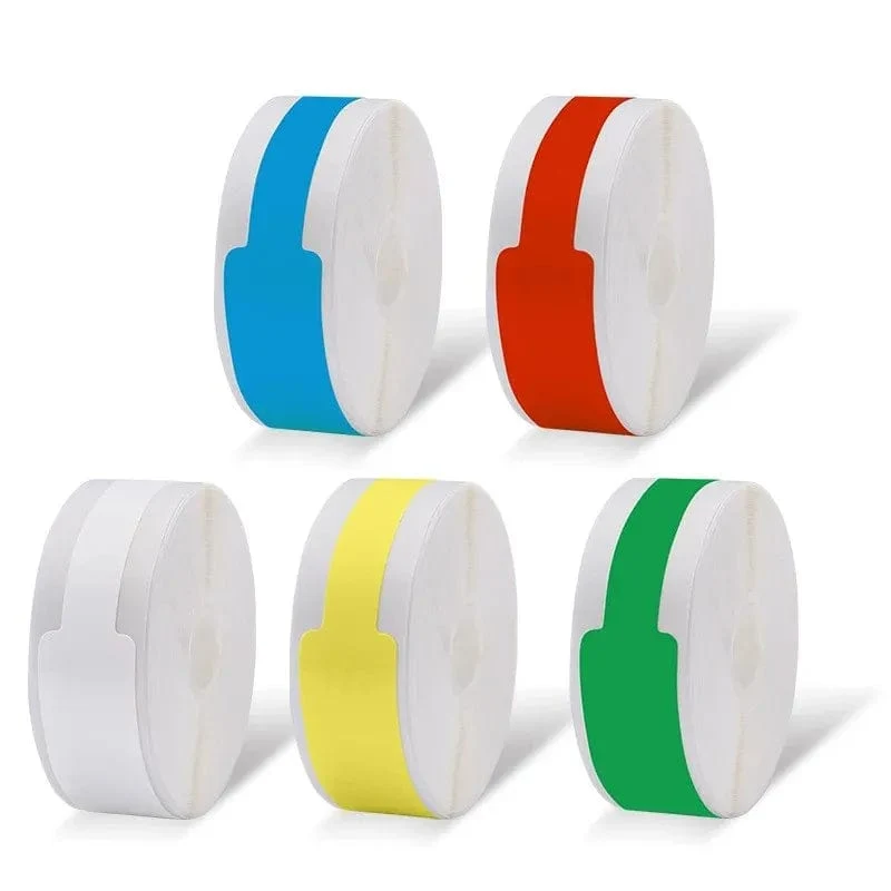 Wasserdichte, kratzfeste Kabel-Thermoetikettenaufkleber für den tragbaren Drucker Phomemo D30 Marklife P15, selbstklebendes Papier