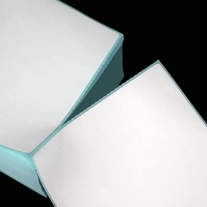 4 "x 6" Thermo-Etikettenpapier 100 x 150 mm 100 Blatt/Stapel Klebeaufkleber für Thermo-Versandetiketten DHL UPS Express Barcode