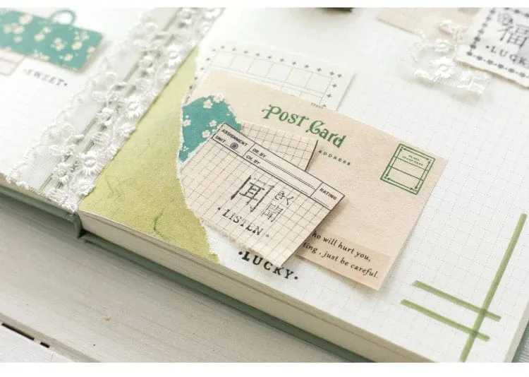 60 Pcs Papier Pack Romantische Vintage Floral Muster Retro Papier Für Scrapbooking Tagebuch Journal Planer