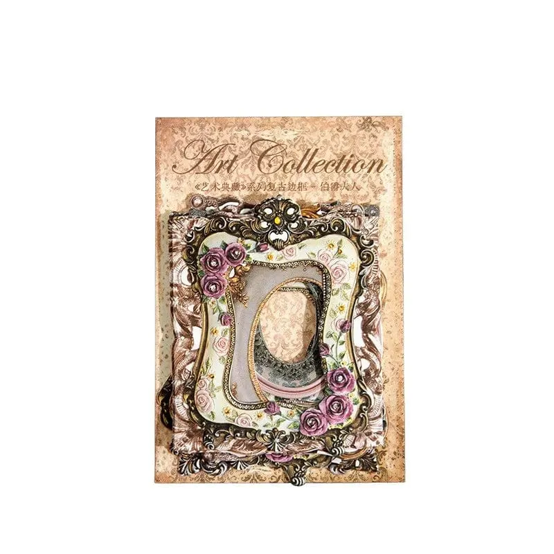 30 Pcs Vintage Sammelalbum Papier Spitze Dekorative Retro Ausschnitt Papier Rahmen Für Zeitschriften DIY Kunst Handwerk Album Scrapbooking Liefert