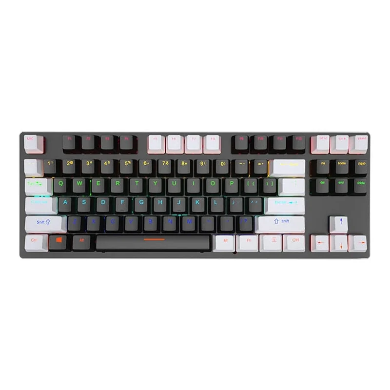 K620 Mini-RGB-Gaming-Mechanische Tastatur mit Hintergrundbeleuchtung, Gamer-Mechaniker-Kit, 60 Prozent DIY, benutzerdefinierte PBT-Tastenkappe, Hotswap, Rosa, Weiß, USB, PC