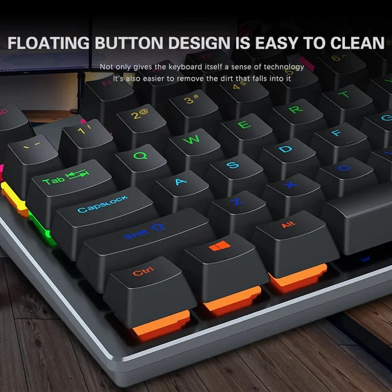 K620 Mini-RGB-Gaming-Mechanische Tastatur mit Hintergrundbeleuchtung, Gamer-Mechaniker-Kit, 60 Prozent DIY, benutzerdefinierte PBT-Tastenkappe, Hotswap, Rosa, Weiß, USB, PC