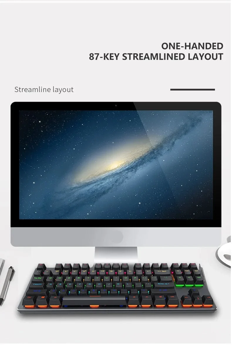 K620 Mini-RGB-Gaming-Mechanische Tastatur mit Hintergrundbeleuchtung, Gamer-Mechaniker-Kit, 60 Prozent DIY, benutzerdefinierte PBT-Tastenkappe, Hotswap, Rosa, Weiß, USB, PC