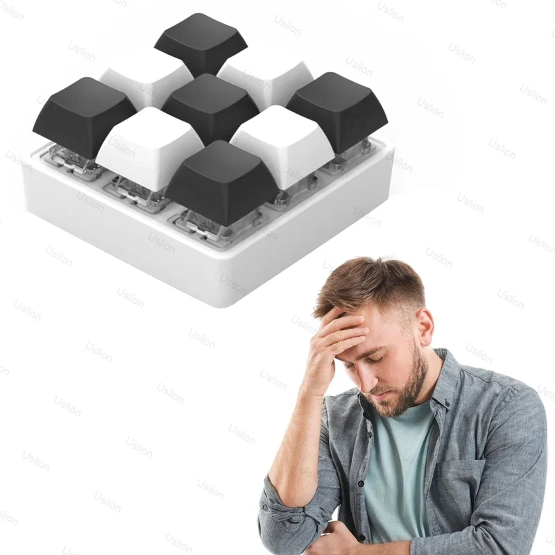 2/3/4/9 Tasten Tastatur Tastenkappen Zappeln Spielzeug Party Stress Relief DIY Tastenkappen Spielzeug Tastatur Kappen Finger Taste Zappeln Finger Tastenkappen