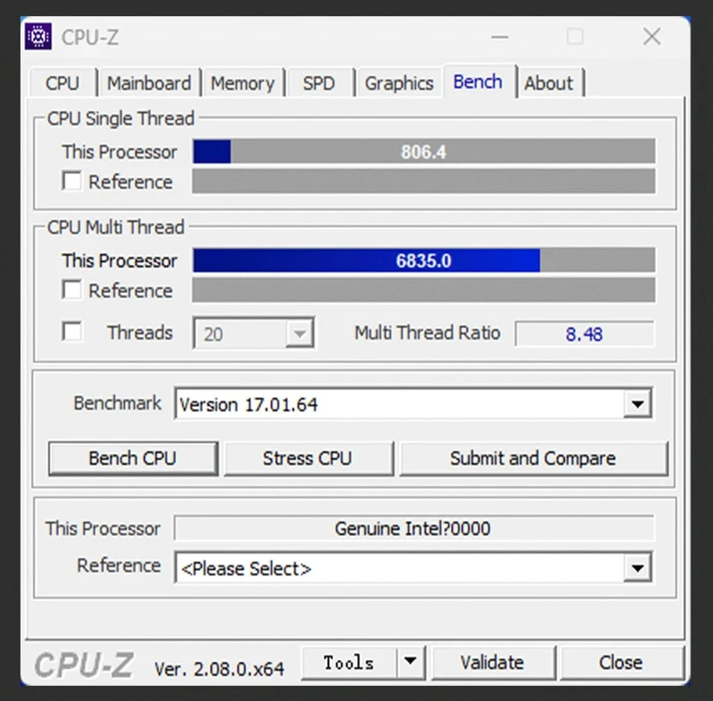 ATX DIY Desktop-Motherboard mit Onboard 13. Kit Interposer Core CPU Q1J2 (i7 ES 0000) 14C20T Iris Xe Grafik DDR5 RAM