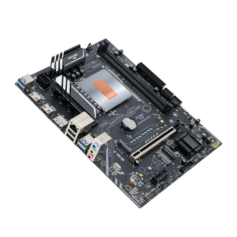 ERYING DIY-Desktop-Motherboard mit integrierter 11. Core-CPU 0000 ES 1.8 GHz-4.5 GHz 6C12T 18 MB Cache (siehe i7 11600H) Gaming-PC