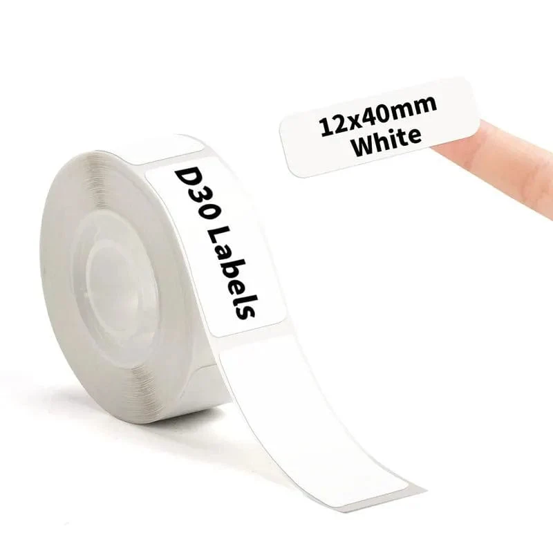 Thermische Label Papier Aufkleber Selbst-Adhesive Für Tragbare Drucker Phomemo D30 D30S D35 Marklife P15 Wasserdicht Kratz-Beständig