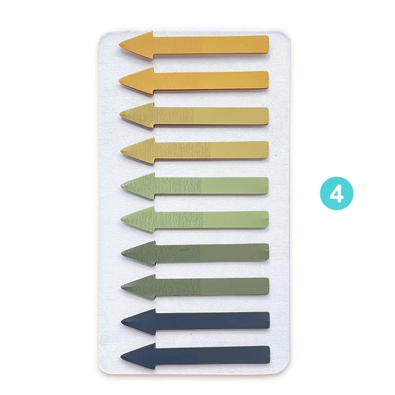 200 Blatt transparente fluoreszierende Index-Tabs aus PET mit Pfeilflaggen, Haftnotizen für Seitenmarker, Planeraufkleber, Büro, Schule