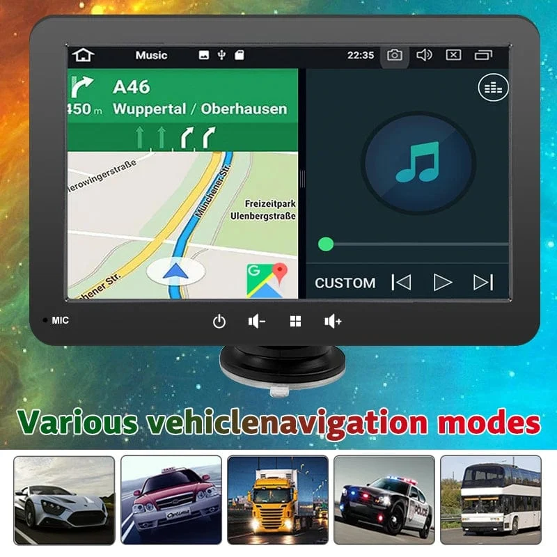 Universal 7 Zoll Autoradio Multimedia Video Player Drahtlose Carplay Android Auto Touchscreen Bluetooth Auto Intelligente Systeme