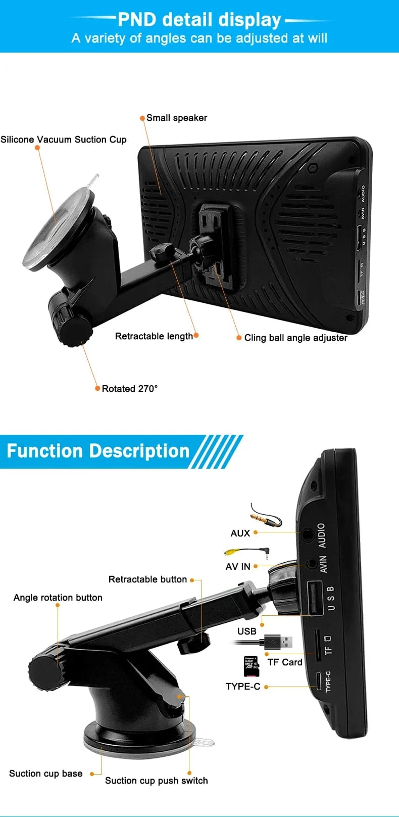 Universal 7 Zoll Autoradio Multimedia Video Player Drahtlose Carplay Android Auto Touchscreen Bluetooth Auto Intelligente Systeme
