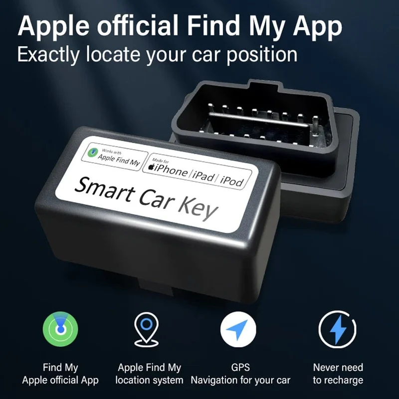 Mini Auto OBD GPS Locator Für Apple Find My APP Schnelle Installation Smart Tracker Anti-verloren Gerät Finder Globale Position