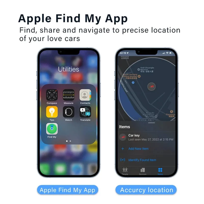 Mini Auto OBD GPS Locator Für Apple Find My APP Schnelle Installation Smart Tracker Anti-verloren Gerät Finder Globale Position