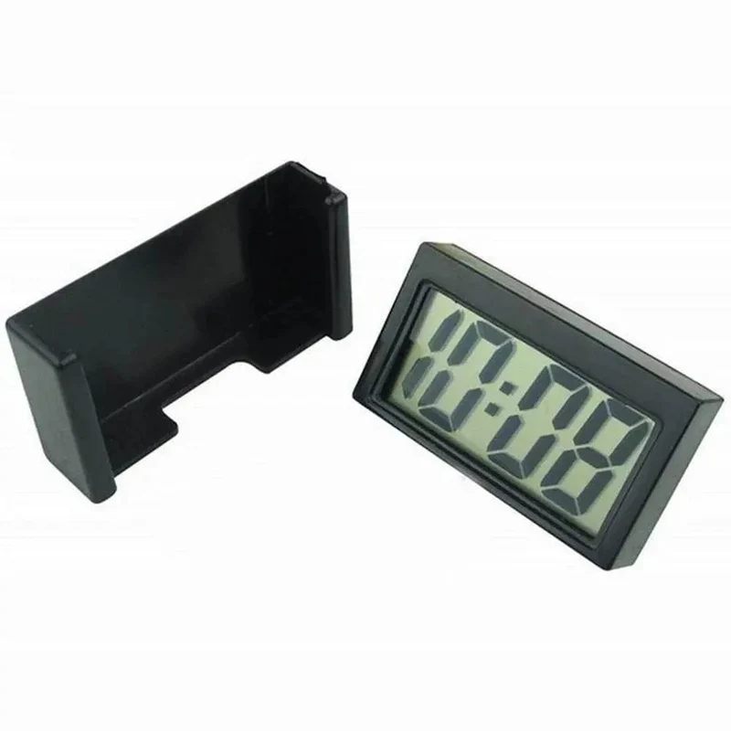 Großer Bildschirm Home Digitalanzeige Autouhr Paste Elektronische Mini Auto Elektronische Uhr Automobilzubehör Einfacher Typ