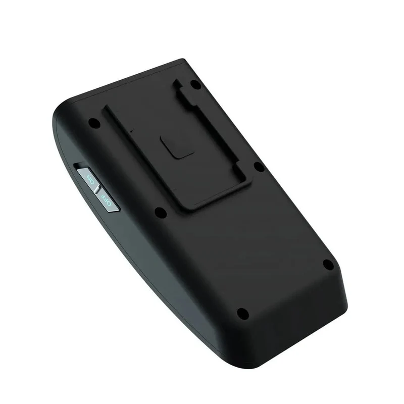 Bluetooth 5.0 Freisprecheinrichtung Hifi-Lautsprecher 2W Kabelloser Audioempfänger MP3-Musik-Player Geräuschunterdrückung Sonnenblendenclip