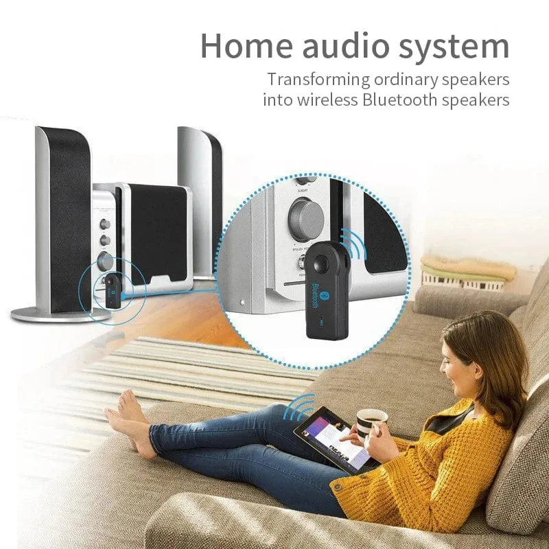 Kabelloser Bluetooth 5.0-Empfänger-Sender-Adapter, 3-in-1-USB-Adapter, Audioempfänger, Bluetooth-Autoladegerät, Auto-Aux für E91 E92