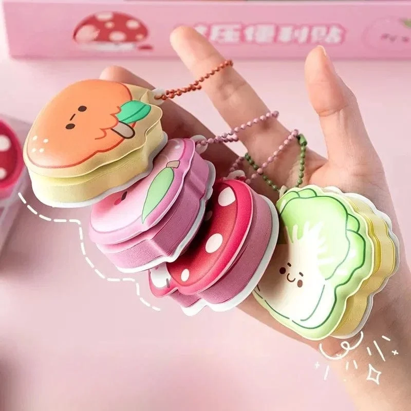Cartoon Weiche Silikon Abdeckung Memo Pad Papier Haftnotizen Planer Aufkleber Paste Kawaii Briefpapier Papeleria Büro Schule Liefert