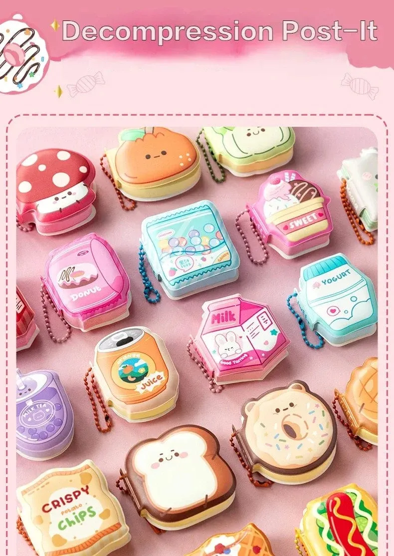 Cartoon Weiche Silikon Abdeckung Memo Pad Papier Haftnotizen Planer Aufkleber Paste Kawaii Briefpapier Papeleria Büro Schule Liefert