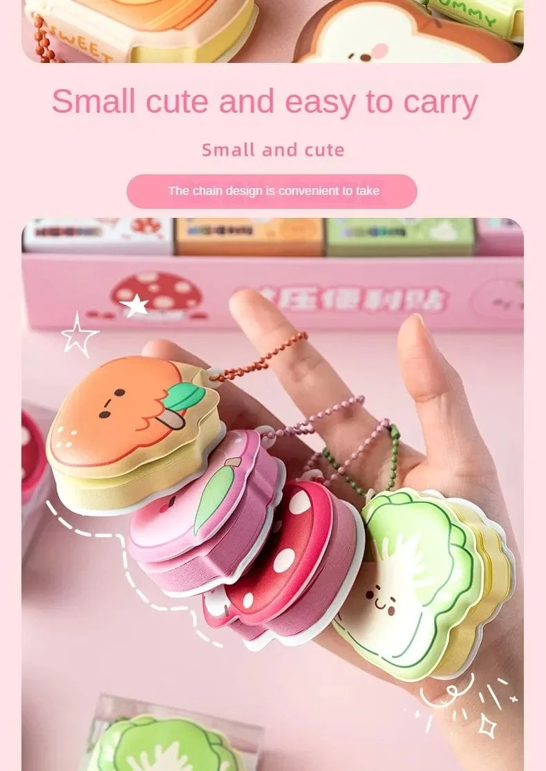 Cartoon Weiche Silikon Abdeckung Memo Pad Papier Haftnotizen Planer Aufkleber Paste Kawaii Briefpapier Papeleria Büro Schule Liefert