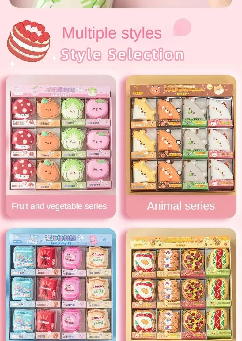 Cartoon Weiche Silikon Abdeckung Memo Pad Papier Haftnotizen Planer Aufkleber Paste Kawaii Briefpapier Papeleria Büro Schule Liefert