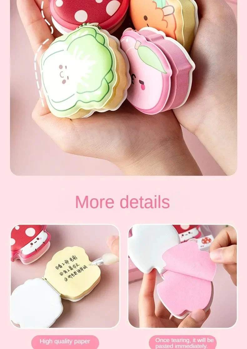 Cartoon Weiche Silikon Abdeckung Memo Pad Papier Haftnotizen Planer Aufkleber Paste Kawaii Briefpapier Papeleria Büro Schule Liefert