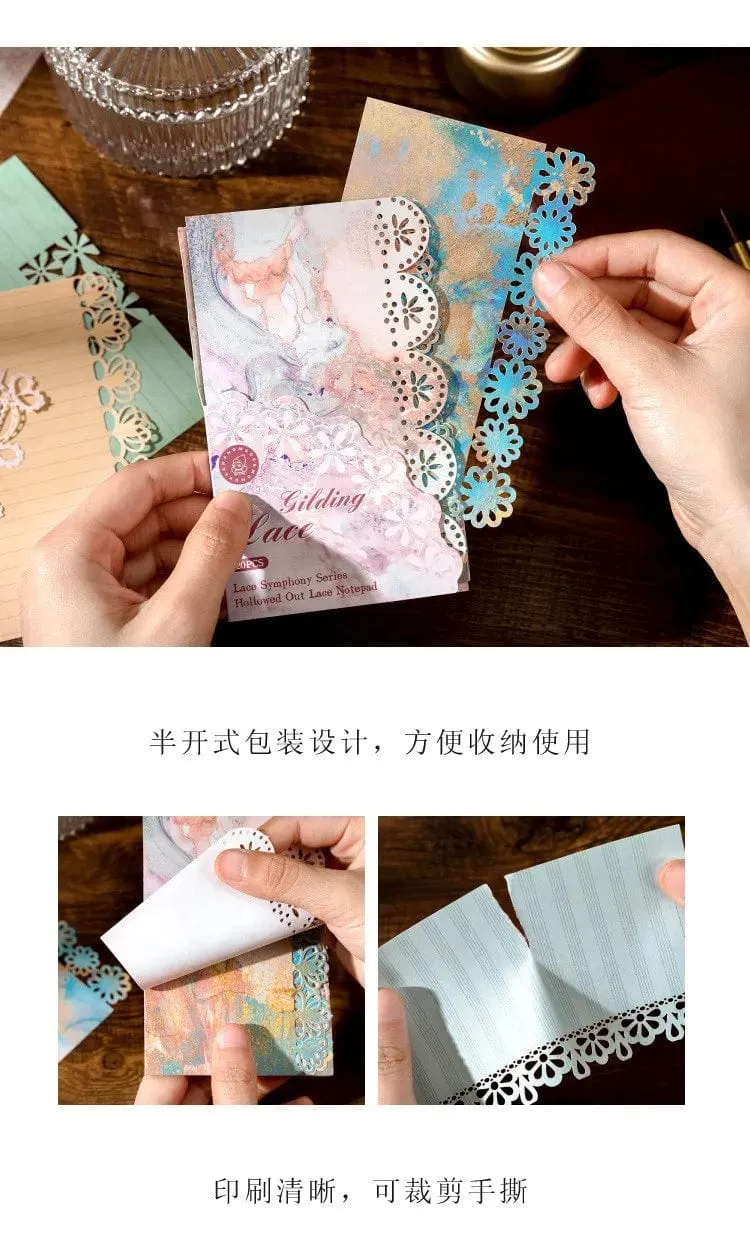 20 Teile/paket Vintage Spitze Scrapbook Ausschnitte Papier Dekoratives Material Papier für Junk Journal Kit DIY Arts Craft Album Collage