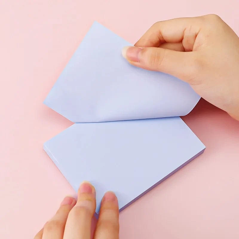 100 blätter/set Morandi Haftnotizen Pads Schreibwaren Papier Aufkleber Memo Gepostet Es Notizblock Notebook Schule Büro Zubehör