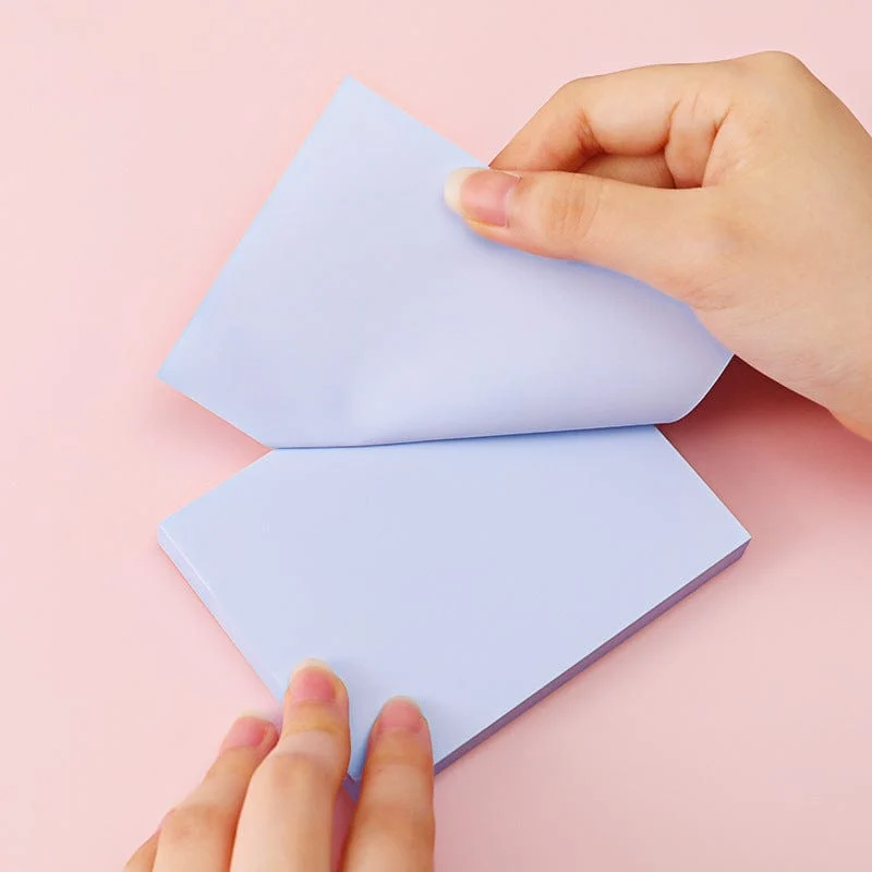 100 blätter/set Morandi Haftnotizen Pads Schreibwaren Papier Aufkleber Memo Gepostet Es Notizblock Notebook Schule Büro Zubehör